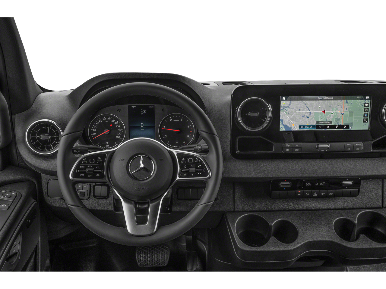 2025 Mercedes-Benz Sprinter Cargo Van 3500 High Roof I4 Diesel HO 170" Extended RWD