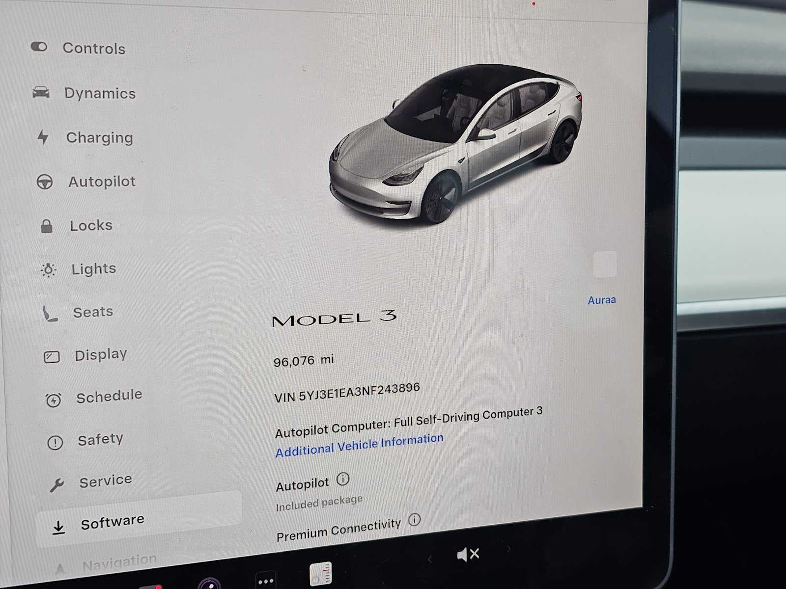 2022 Tesla Model 3 RWD