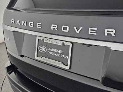 2018 Land Rover Range Rover HSE