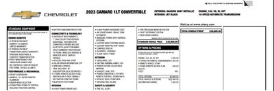 2023 Chevrolet Camaro 1LT