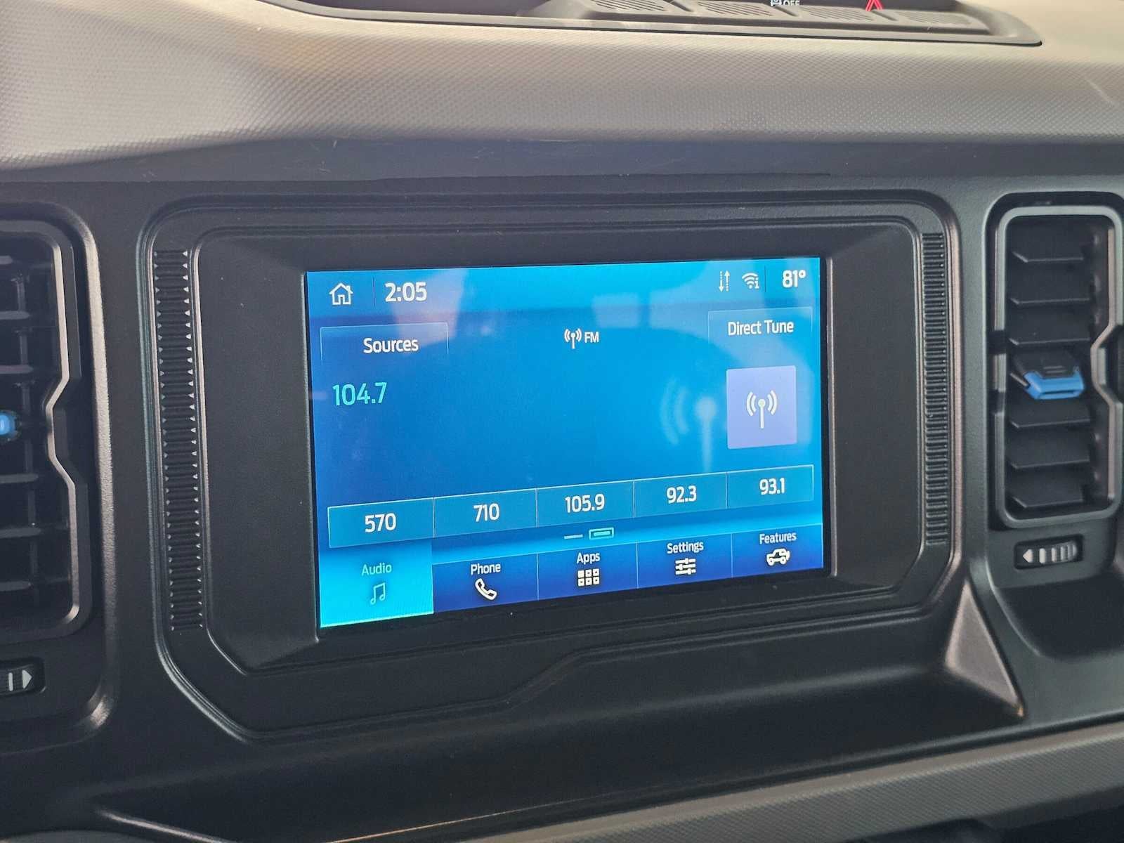 2021 Ford Bronco Black Diamond