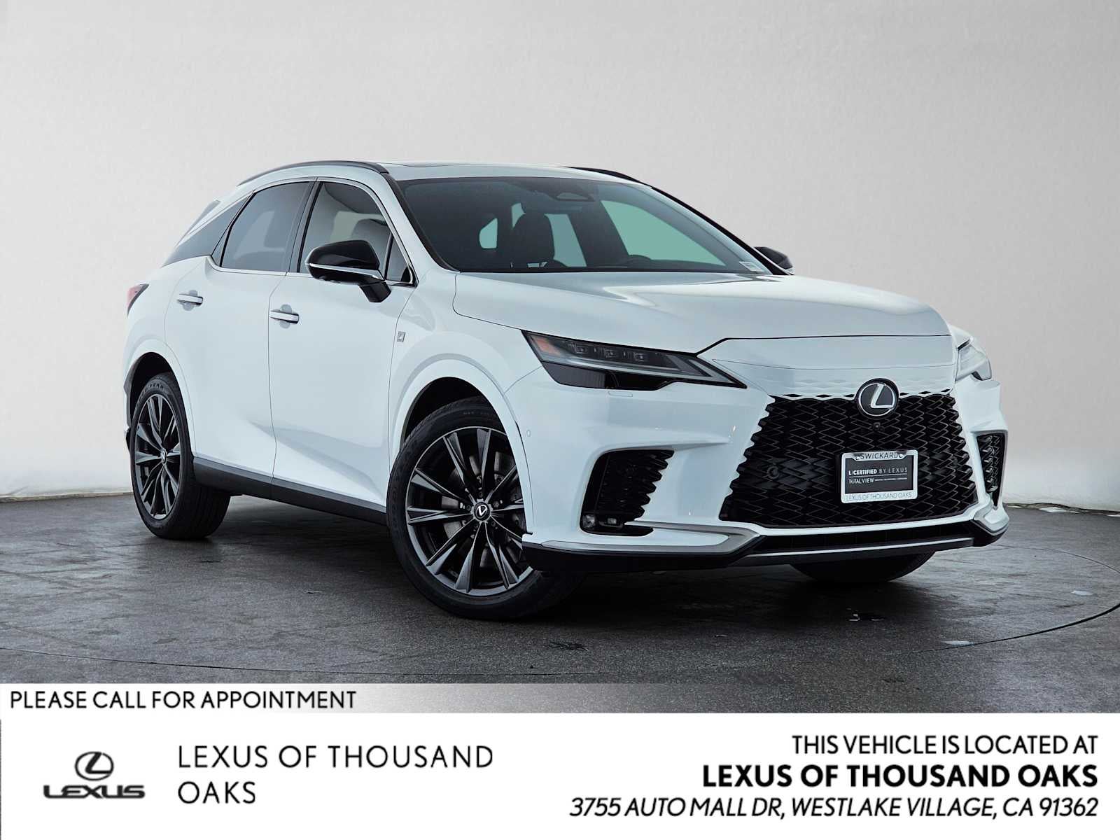 2024 Lexus RX 350 F SPORT Handling