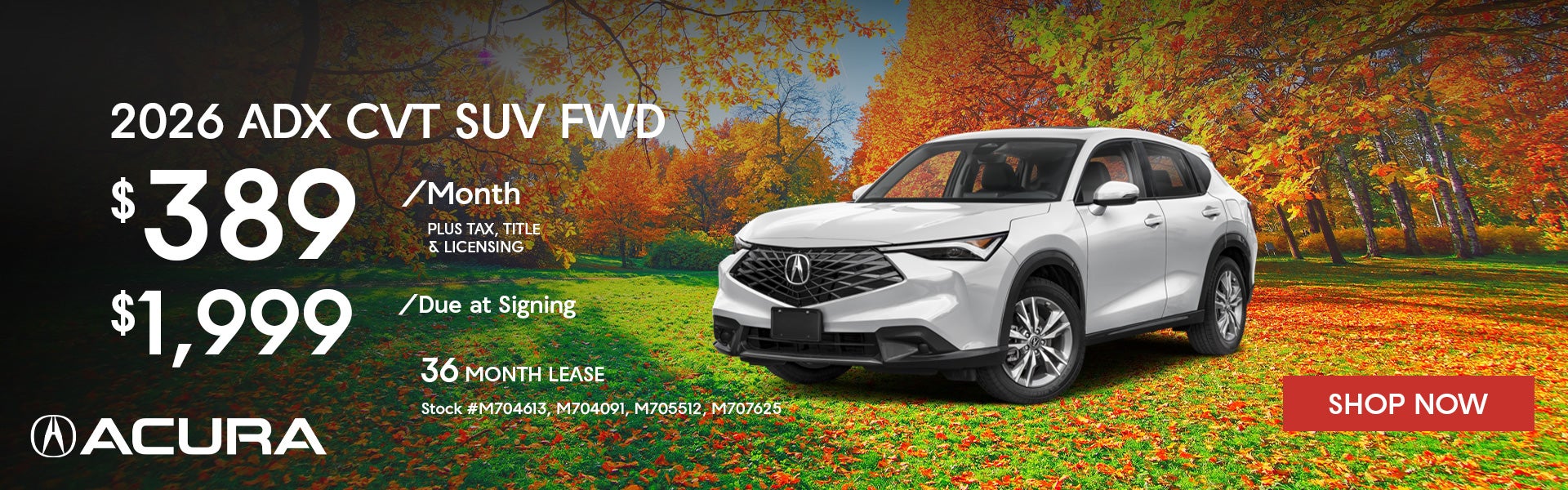 2026 Acura ADX FWD