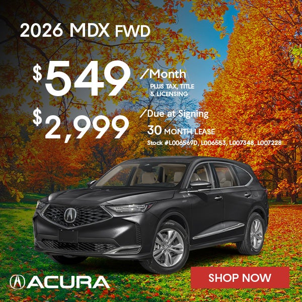 2026 Acura MDX FWD