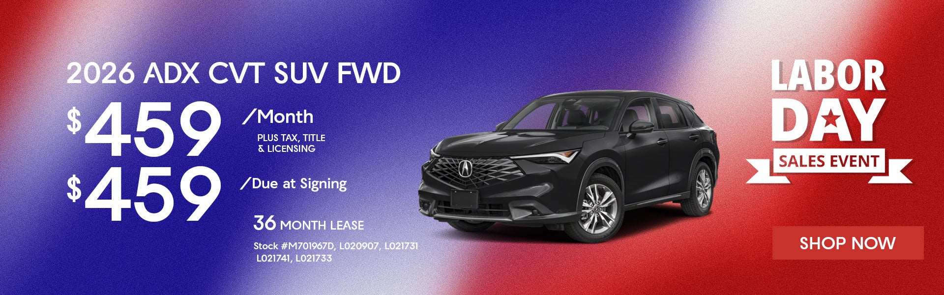 2026 Acura ADX FWD
