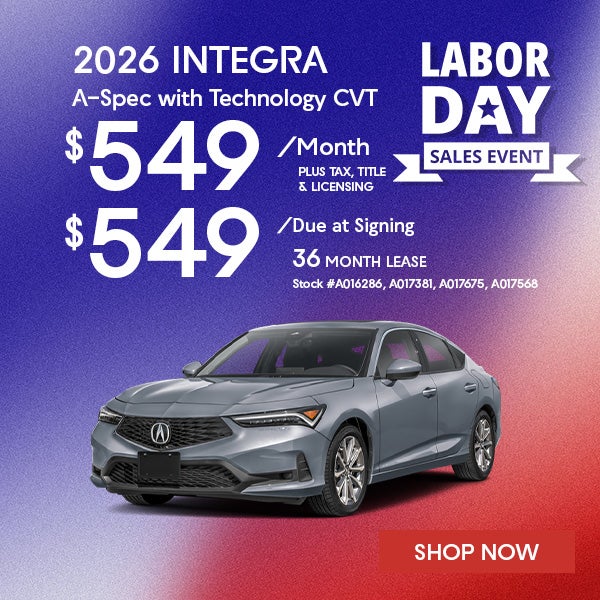 2026 Acura Integra A-Spec with Technology