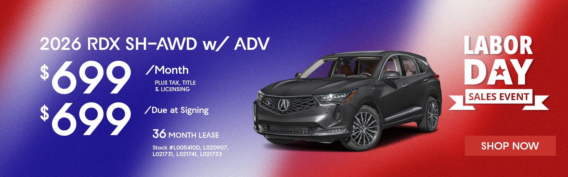 2026 Acura RDX 4ADV